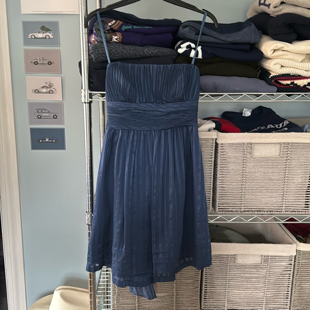 BLUE SOFT DRESS
